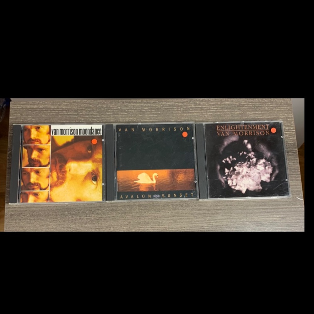 Van Morrison CD Lot (3) Avalon Sunset Enlightenment Moon Dance